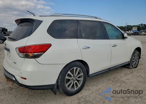 2013 Nissan Pathfinder S z USA, uszkodzony, nr VIN 5N1AR2MN1DC647650